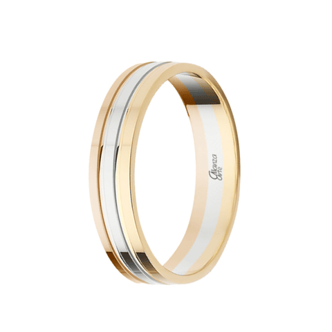 Alianza combinada Oro 4.5 mm