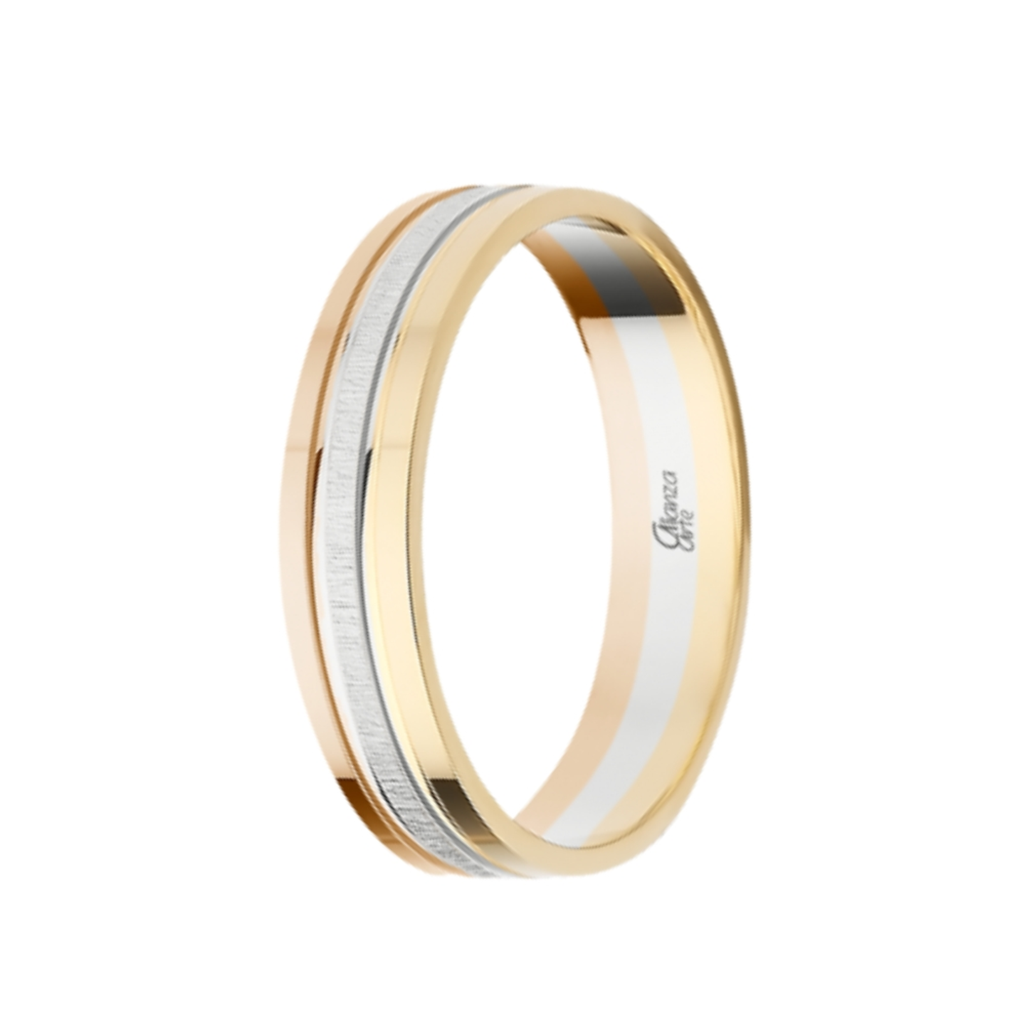 Alianza combinada Oro 4.5 mm 4