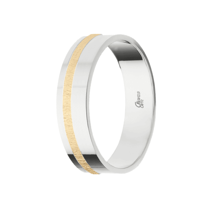 Alianza combinada Oro 5 mm 4