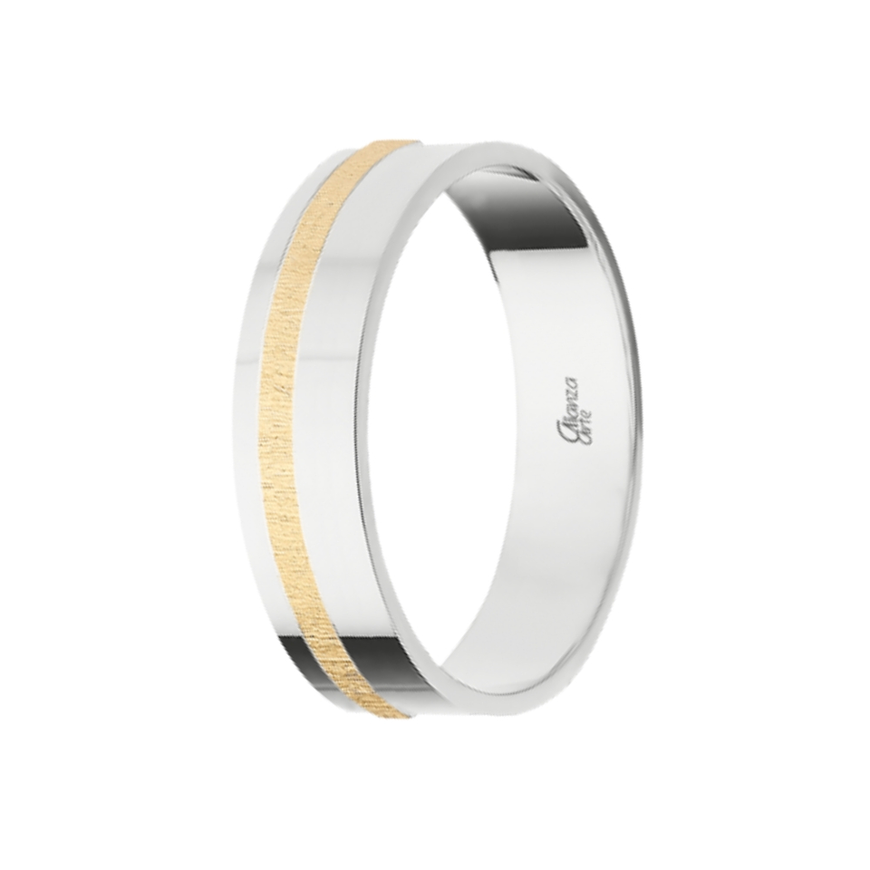 Alianza combinada Oro 5 mm 4