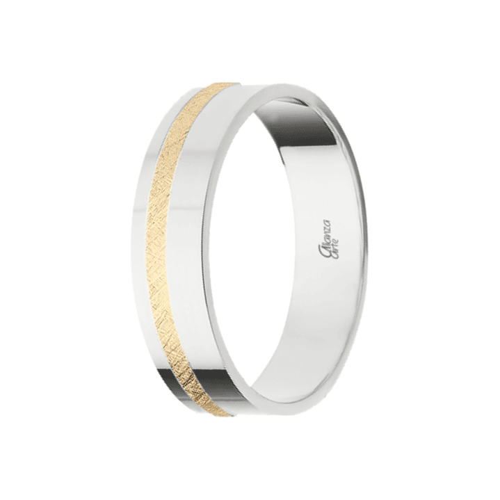 Alianza combinada Oro 5 mm 5