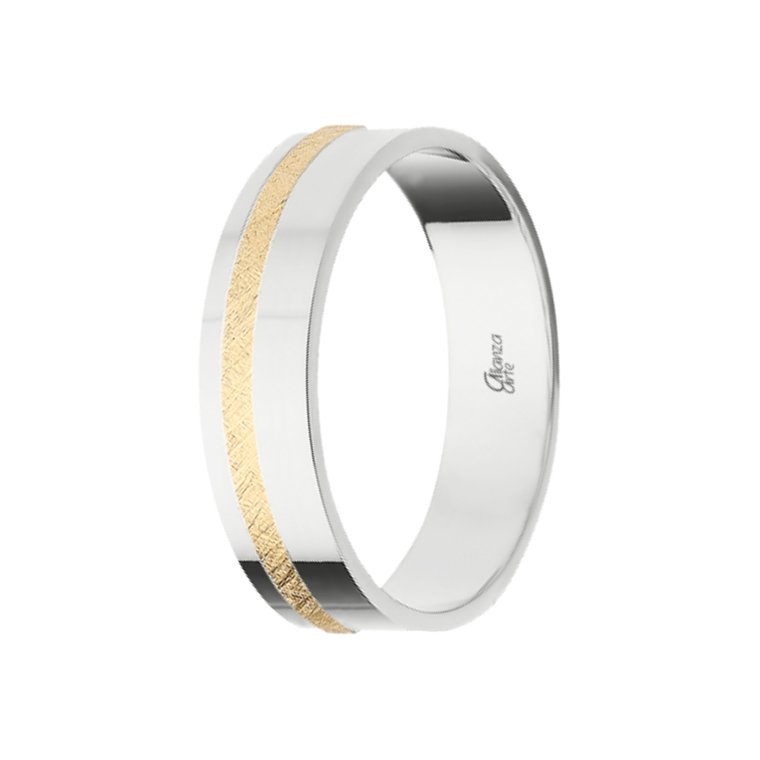 Alianza combinada Oro 5 mm 5