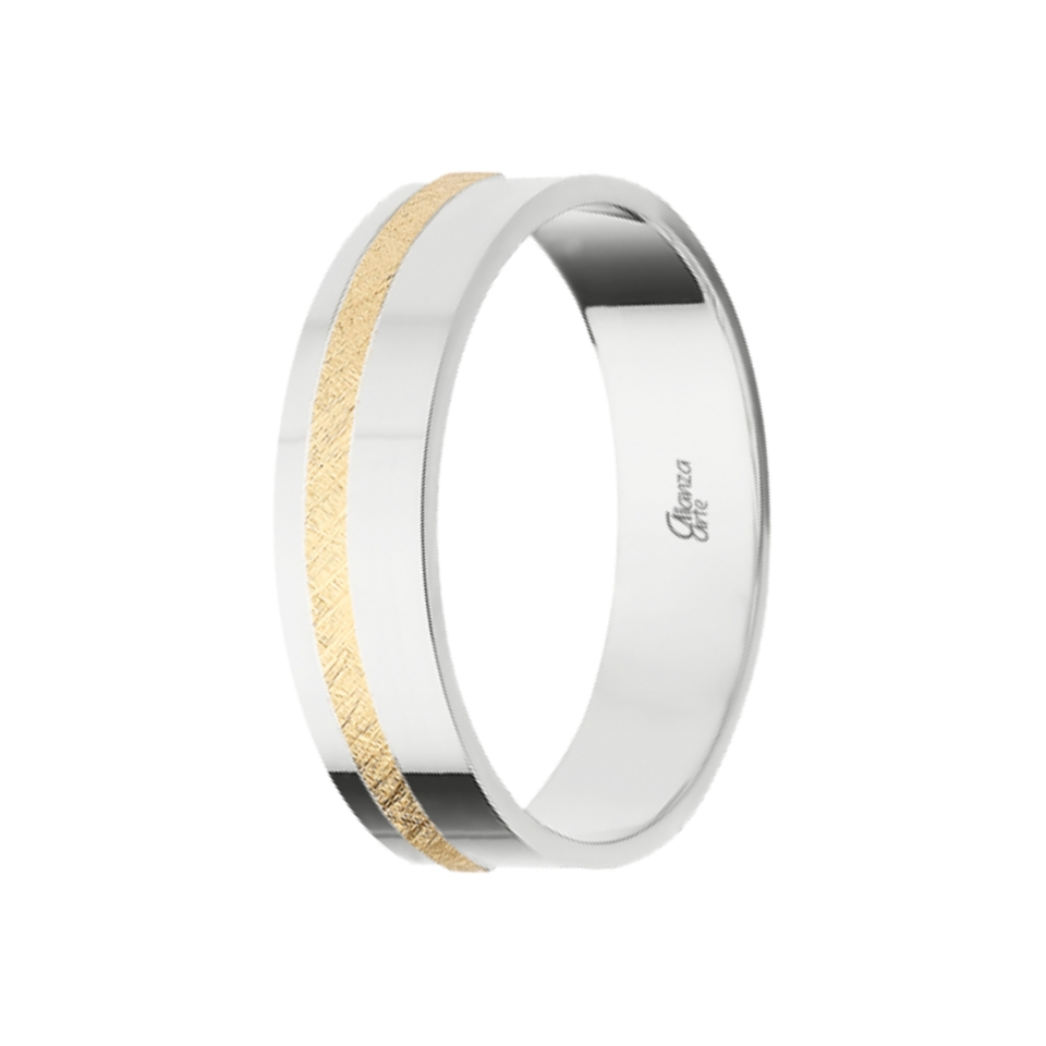 Alianza combinada Oro 5 mm 5