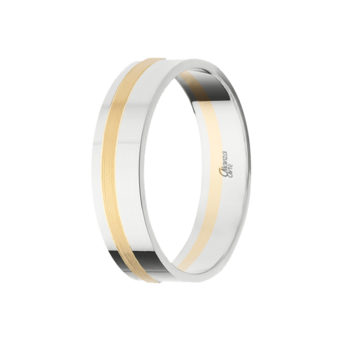 Alianza combinada Oro 5 mm 6