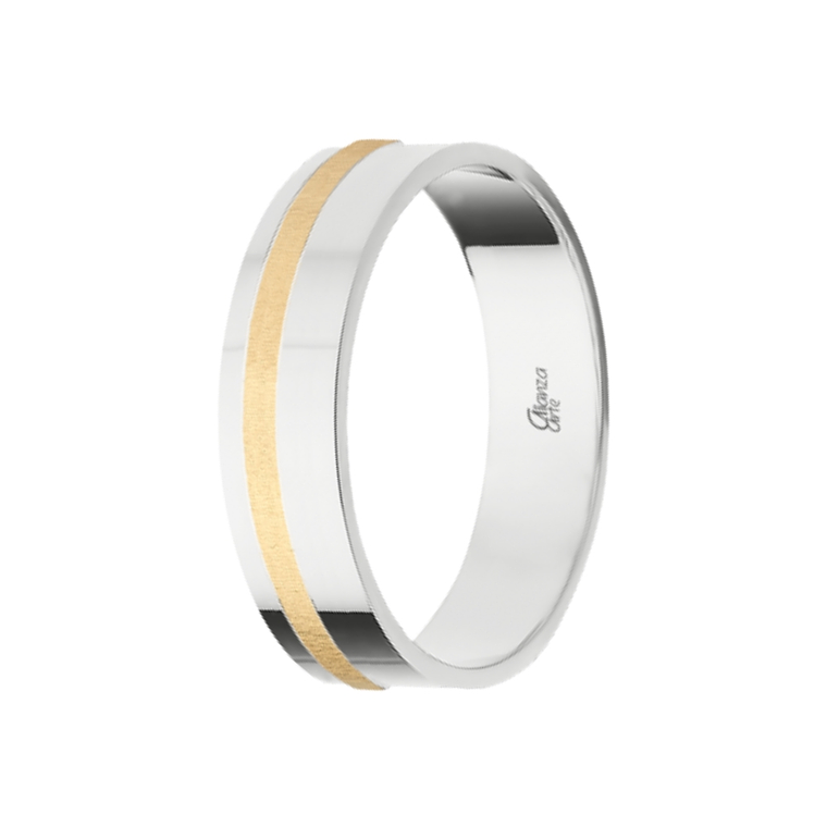 Alianza combinada Oro 5 mm 7