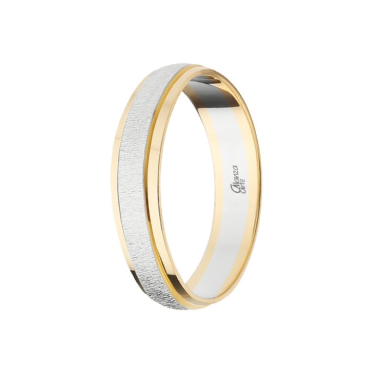 Alianza combinada Oro 4.5 mm 6