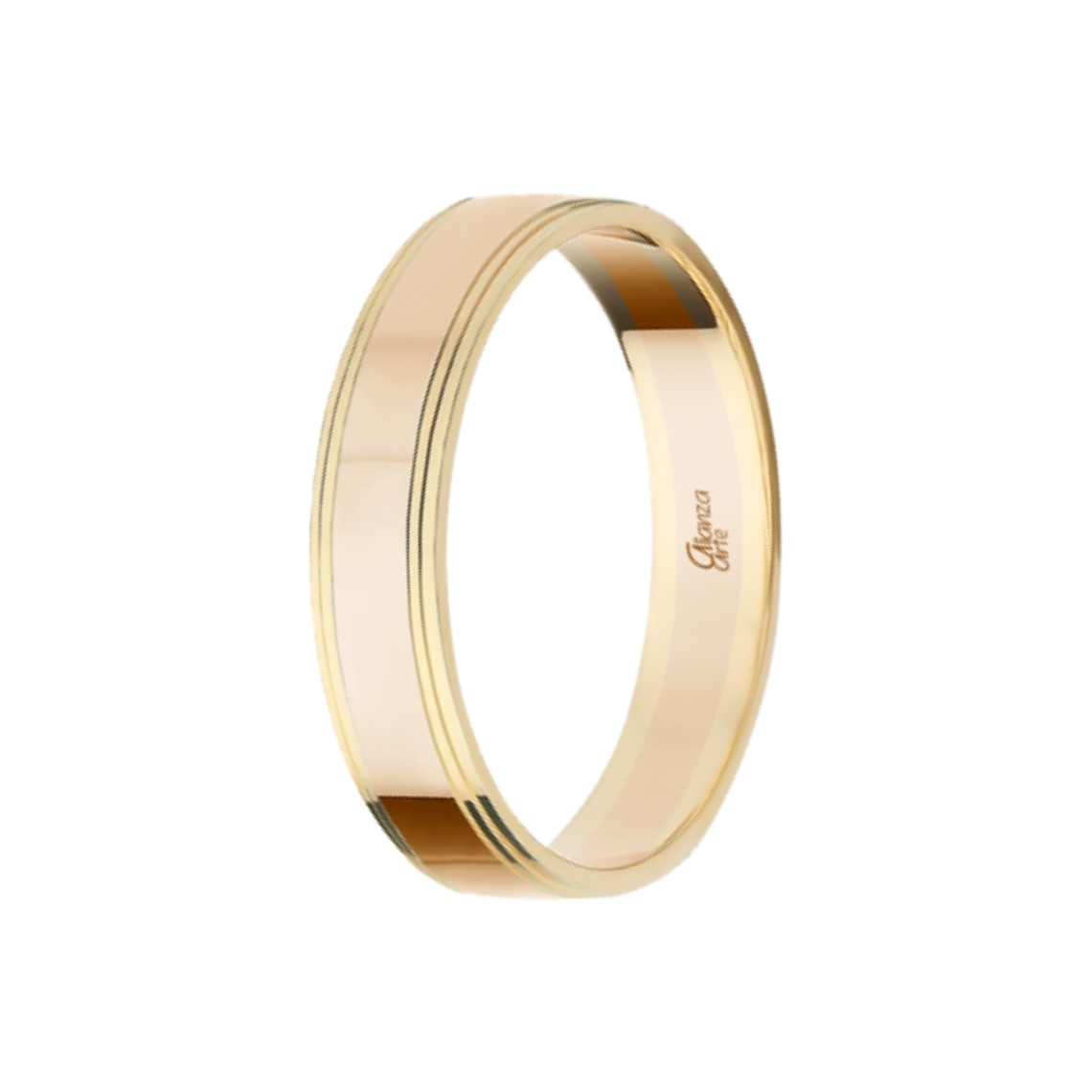 Alianza combinada Oro 4 mm 4