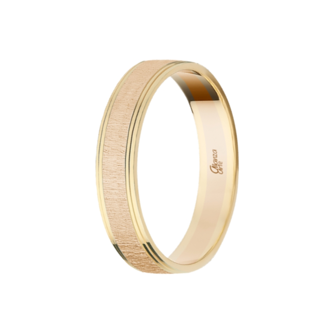 Alianza combinada Oro 4 mm 6