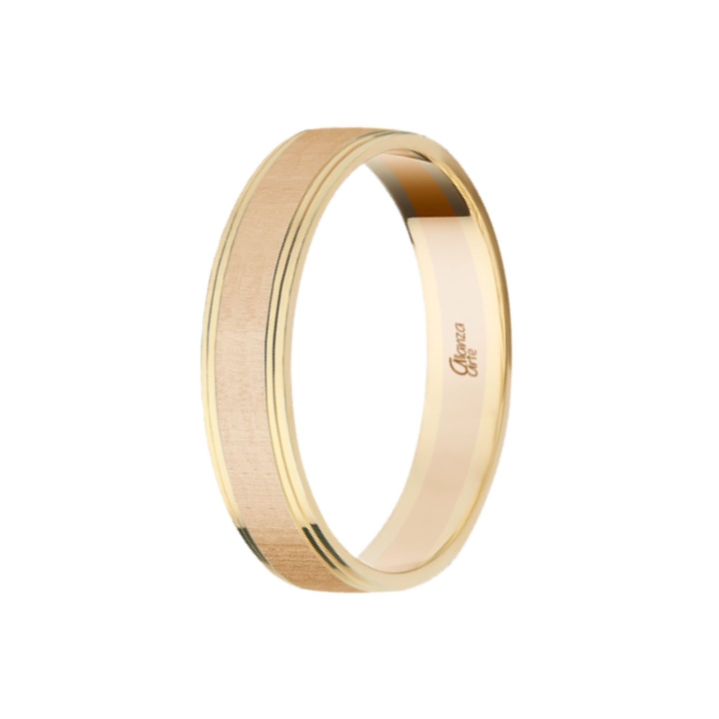 Alianza combinada Oro 4 mm 7