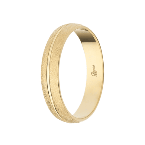Alianza de Oro 4 mm