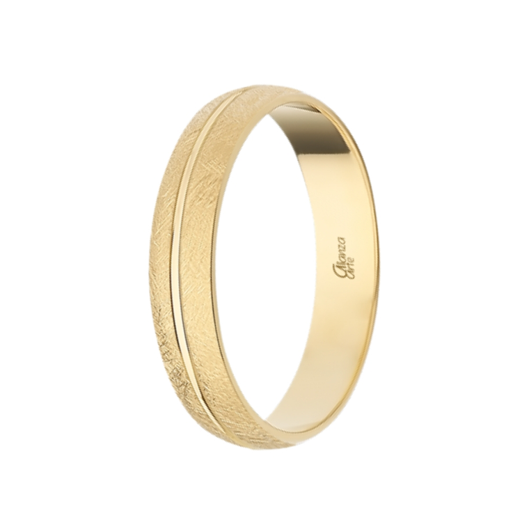 Alianza de Oro 4 mm 1