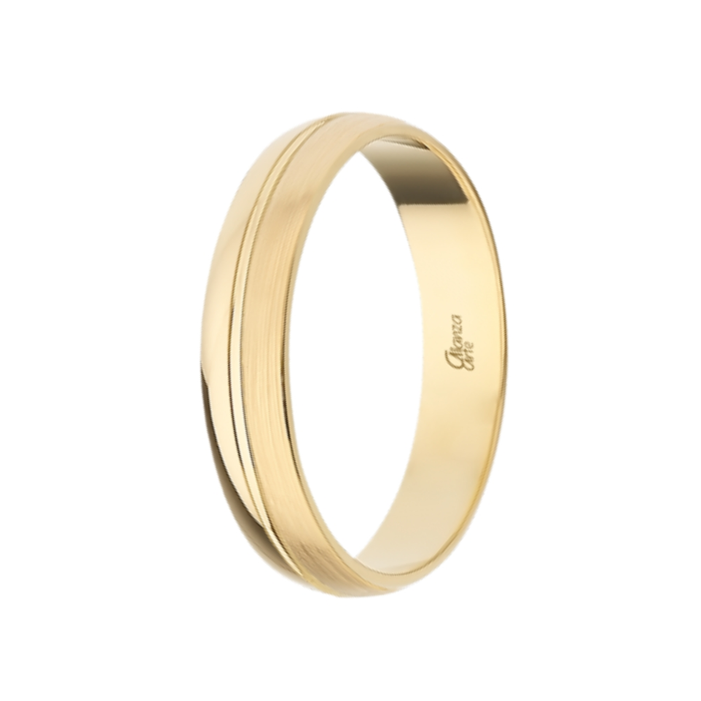 Alianza de Oro 4 mm 2