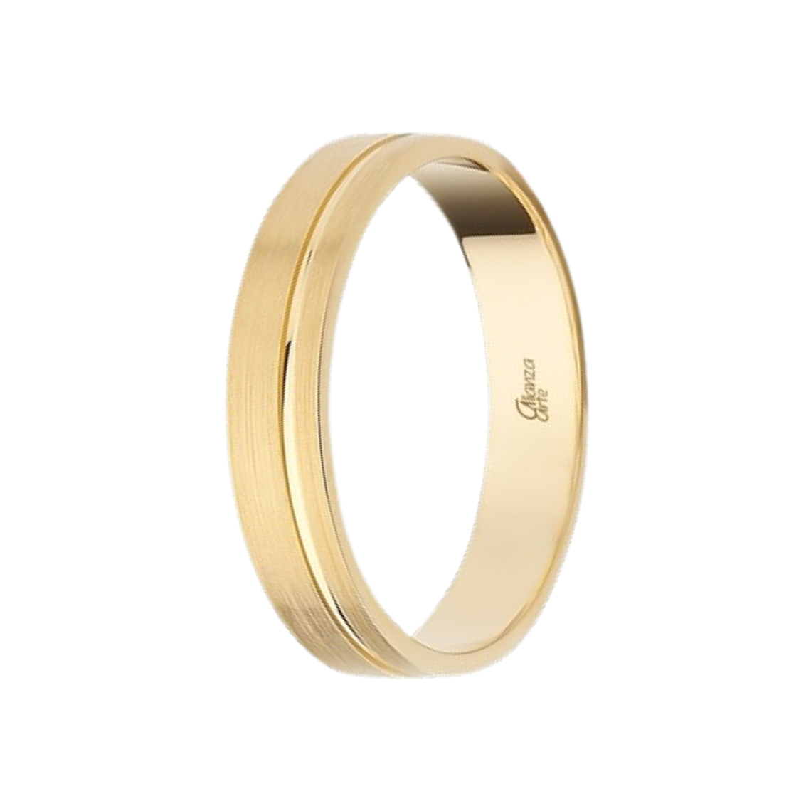Alianza de Oro 4 mm 1