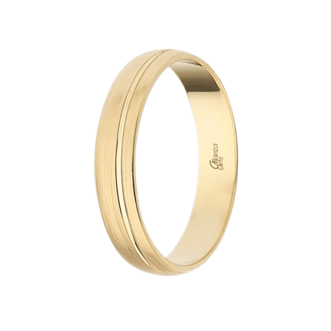 Alianza de Oro 4 mm