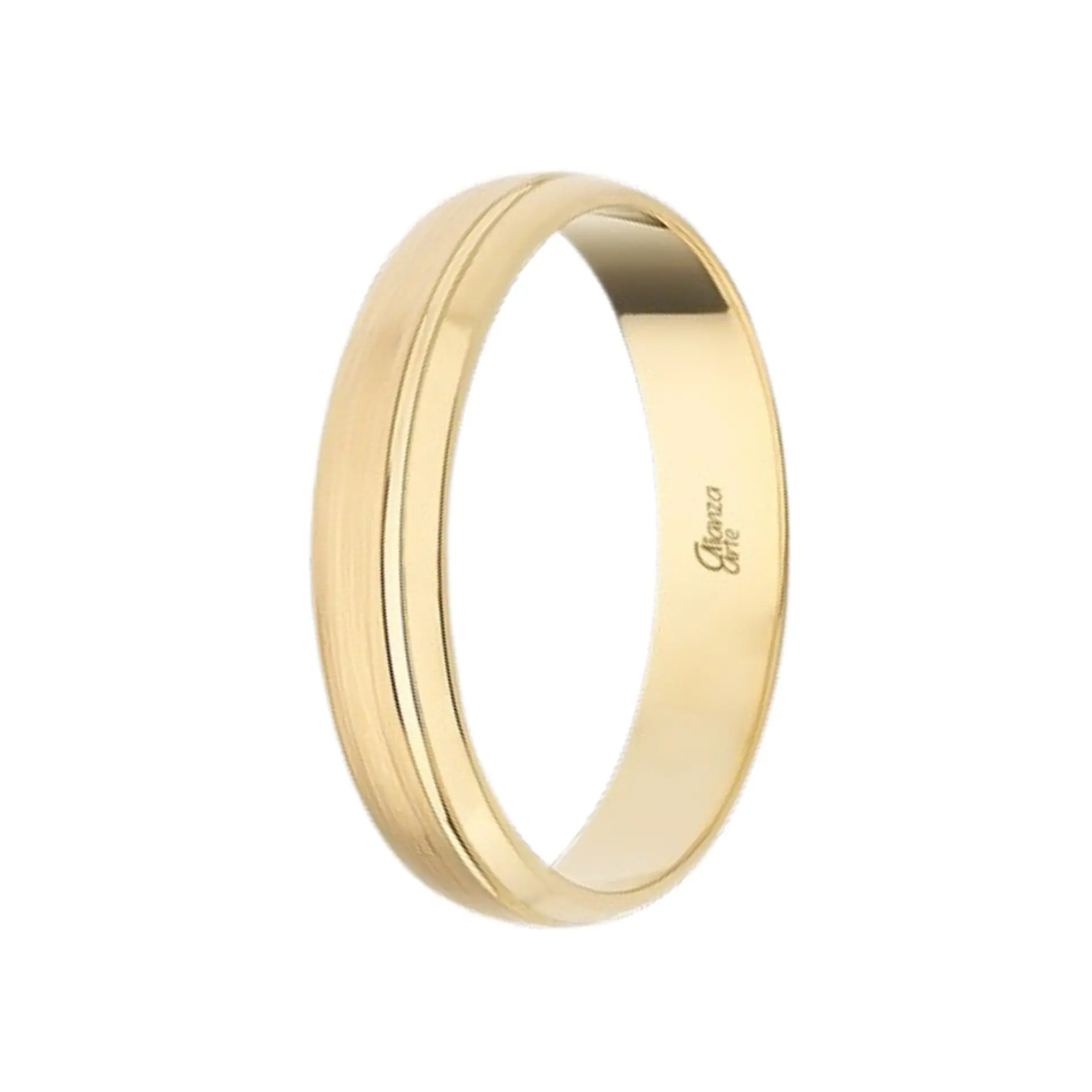 Alianza de Oro 4 mm 1