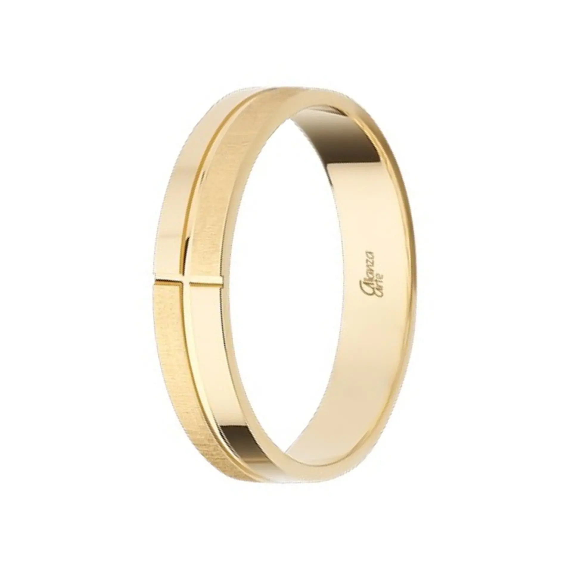 Alianza de Oro 4 mm 1