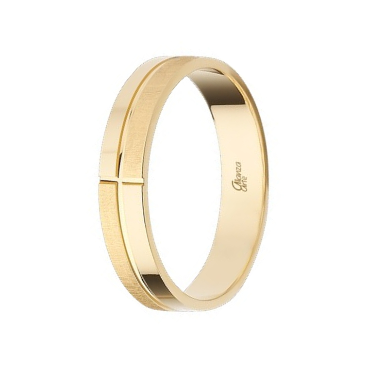 Alianza de Oro 4 mm 1