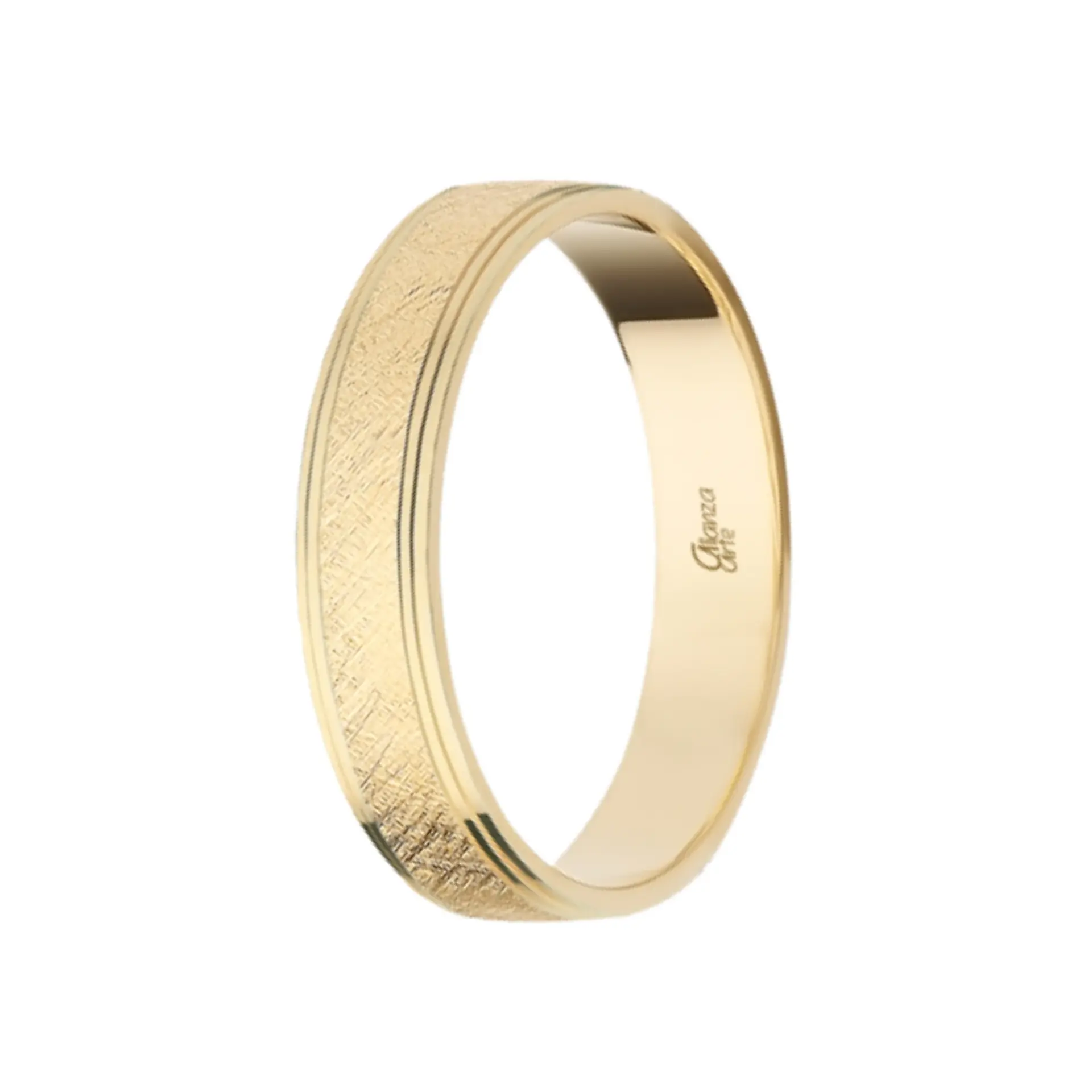 Alianza de Oro 4 mm 1
