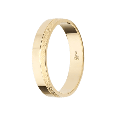 Alianza de Oro 4 mm
