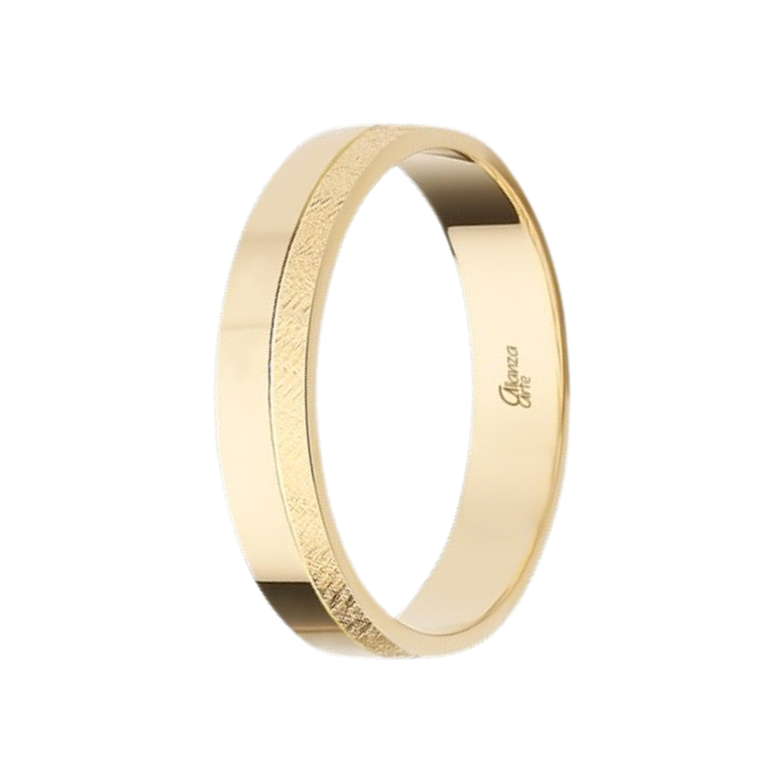 Alianza de Oro 4 mm 1