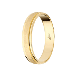 Alianza de oro amarillo