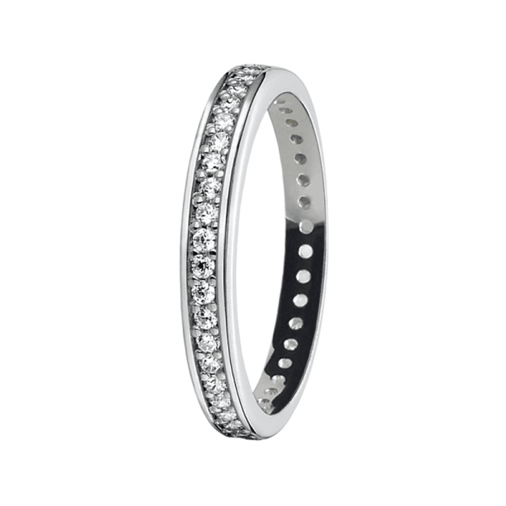 Anillo de compromiso Oro blanco 2