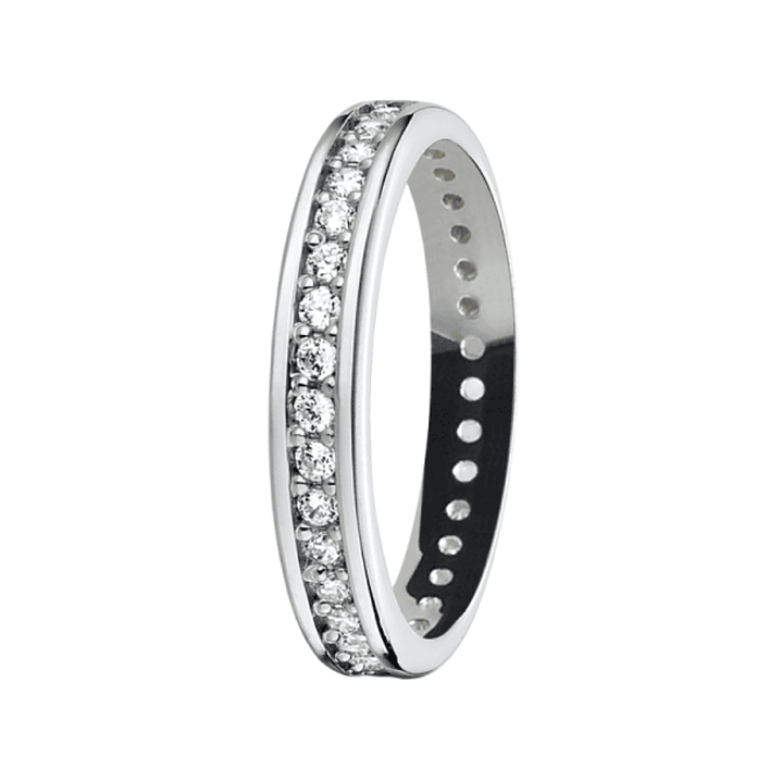 Anillo de compromiso Oro blanco 3