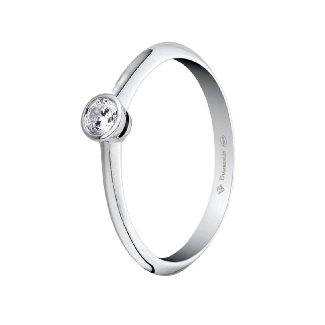 Anillo de compromiso Oro blanco 3