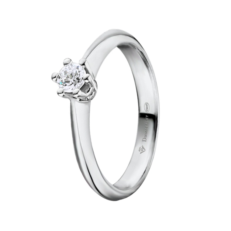 Anillo de compromiso Oro blanco 3