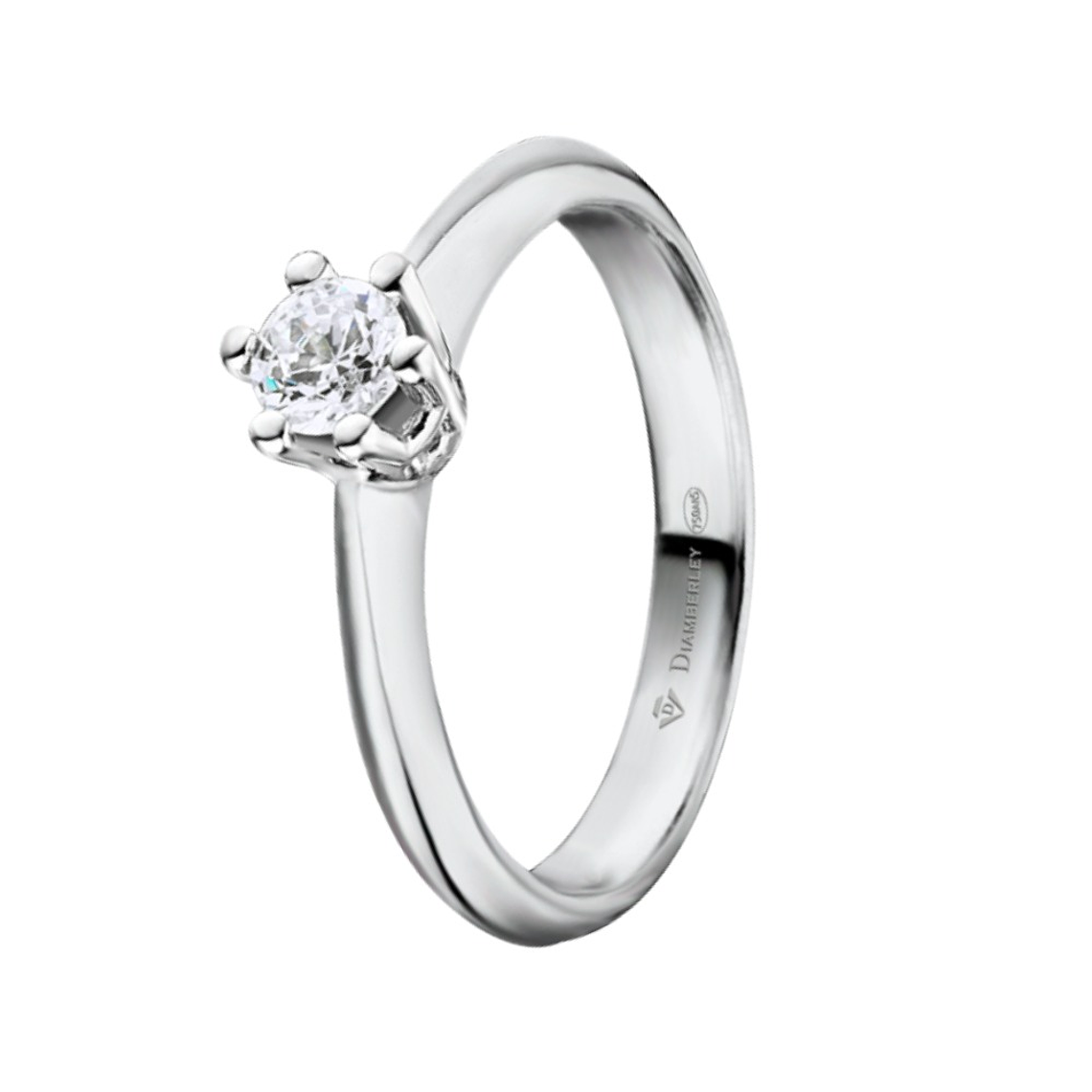 Anillo de compromiso Oro blanco 5