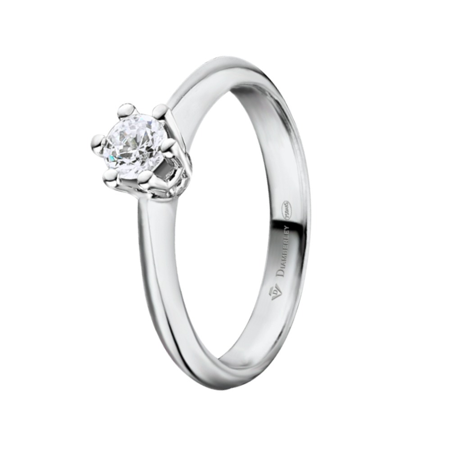 Anillo de compromiso Oro blanco 5