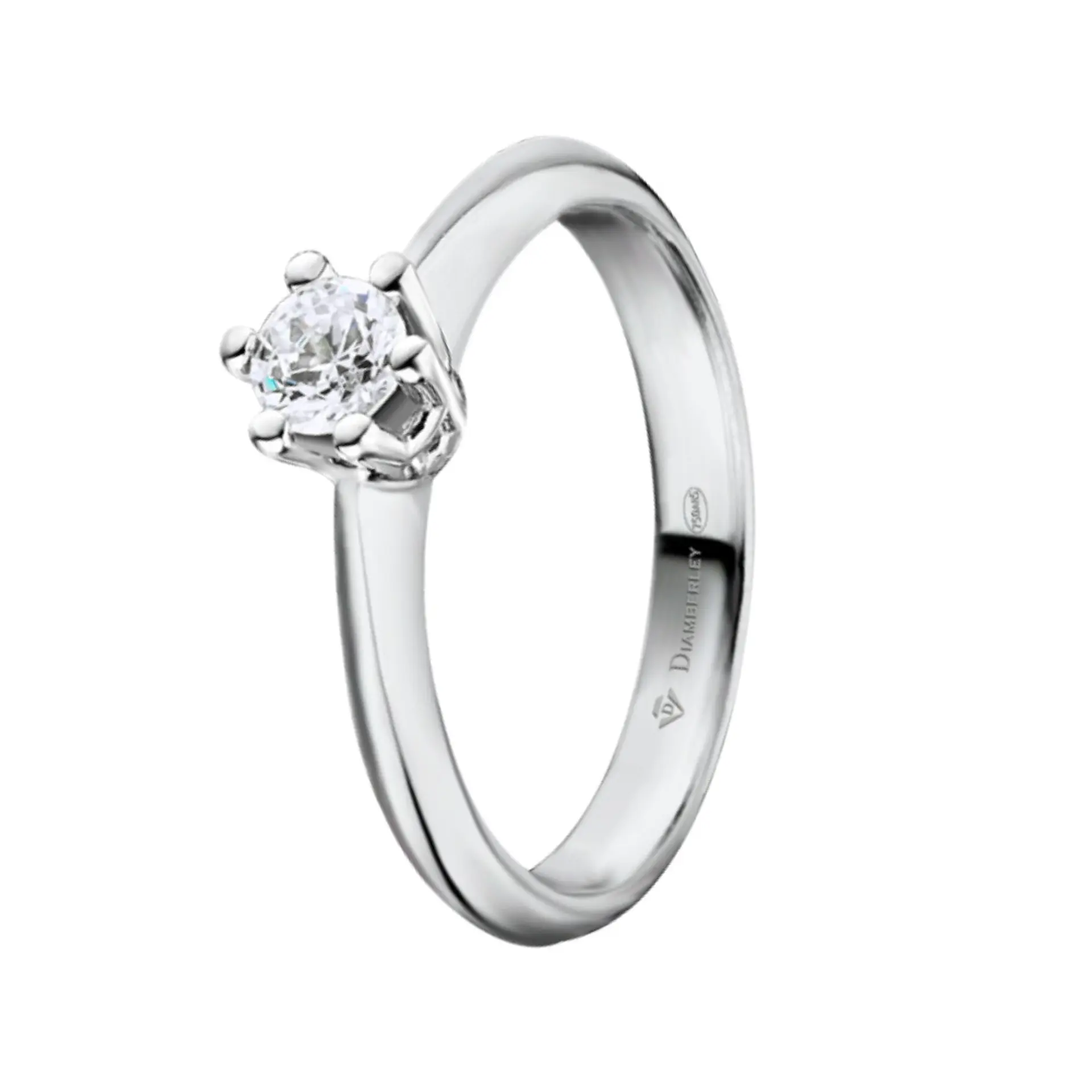 Anillo de compromiso Oro blanco 5