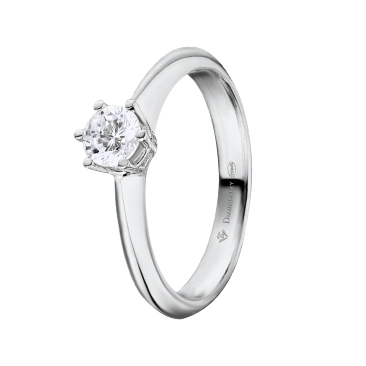 Anillo de compromiso Oro blanco 6