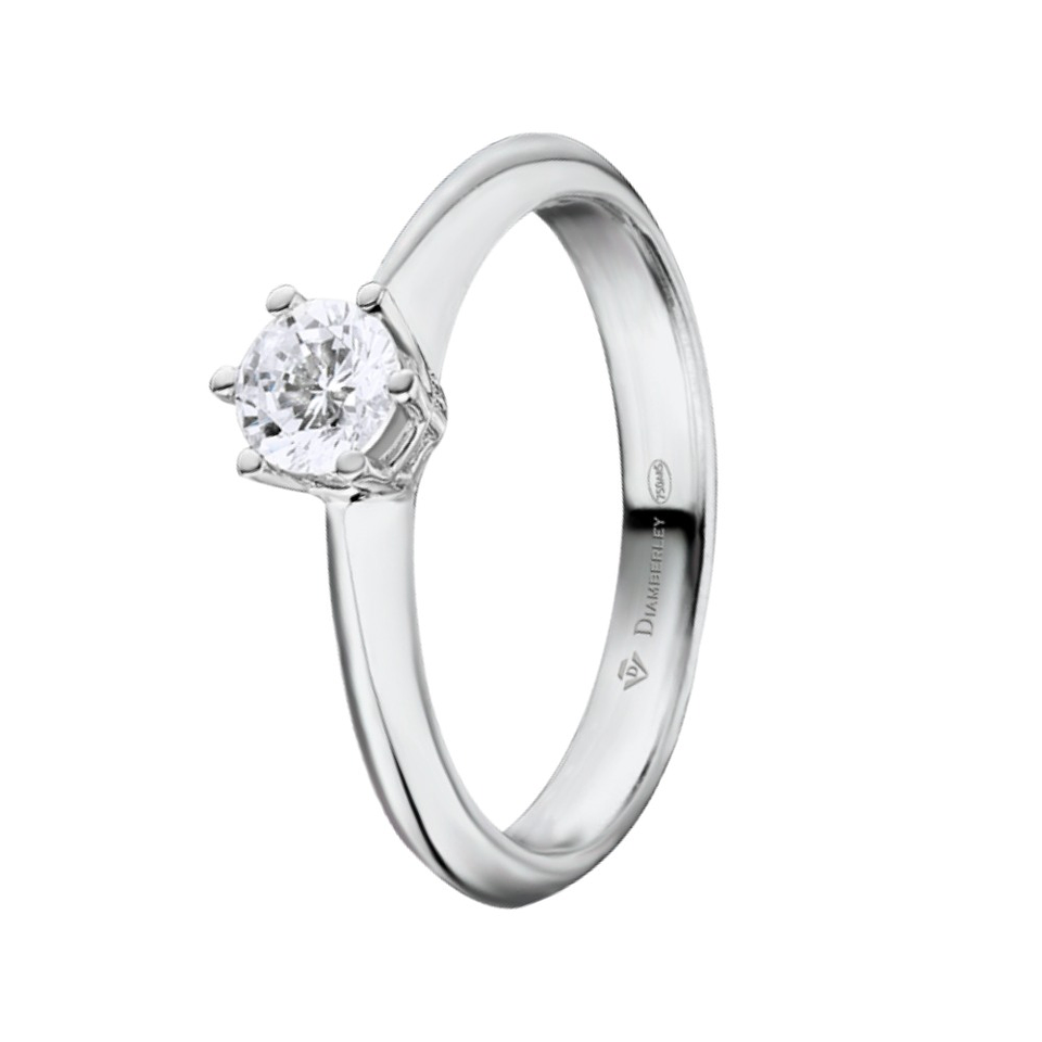 Anillo de compromiso Oro blanco 6