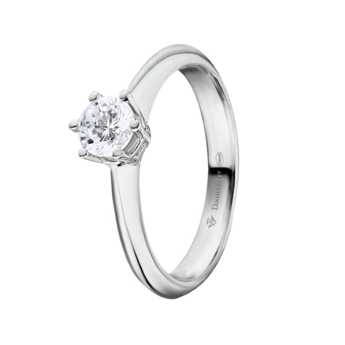 Anillo de compromiso Oro blanco 7