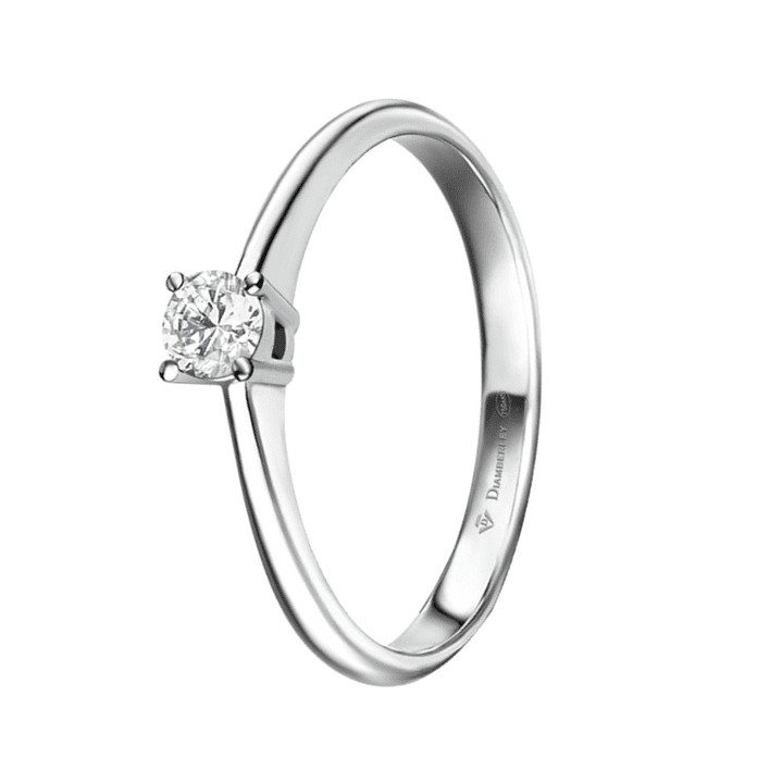 Anillo de compromiso Oro blanco 3
