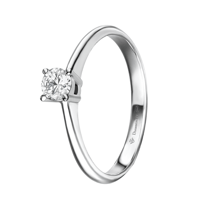 Anillo de compromiso Oro blanco 5