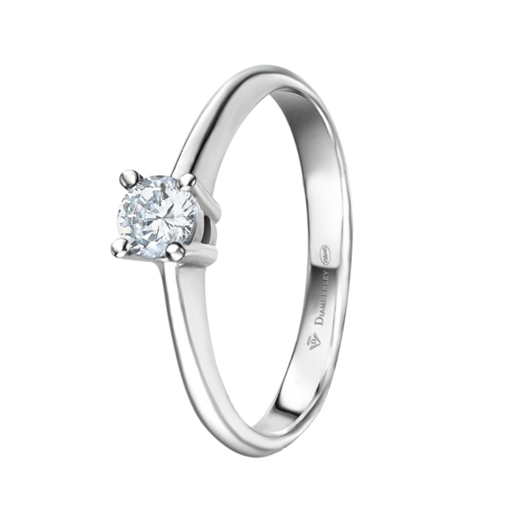 Anillo de compromiso Oro blanco 6