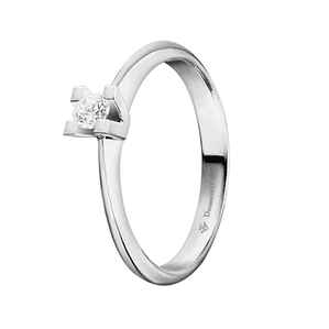 Anillo de compromiso Oro blanco