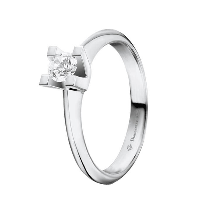 Anillo de compromiso Oro blanco 5