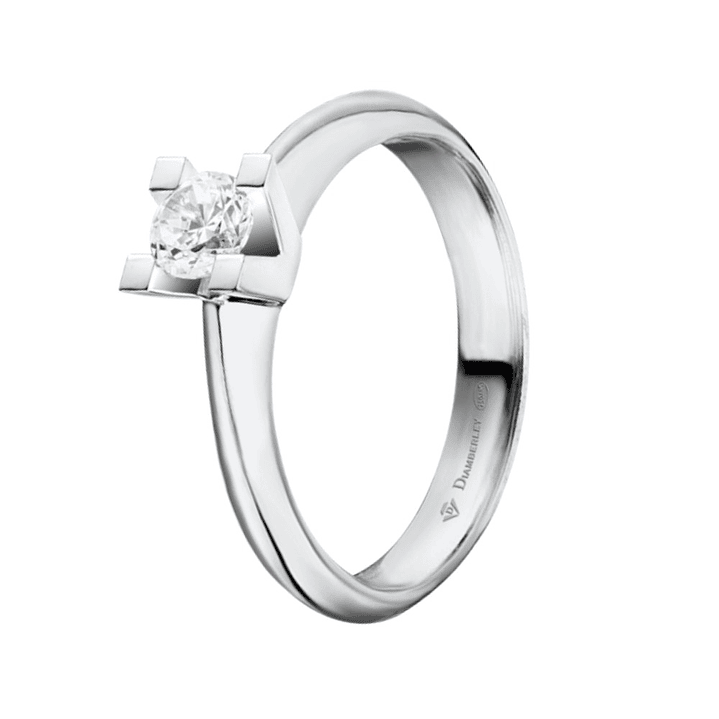 Anillo de compromiso Oro blanco 6