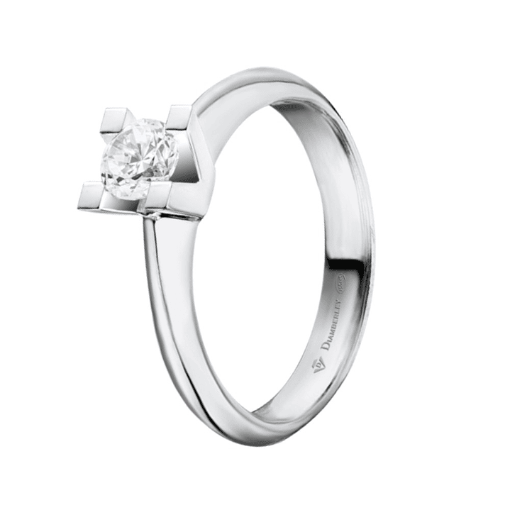 Anillo de compromiso Oro blanco 7