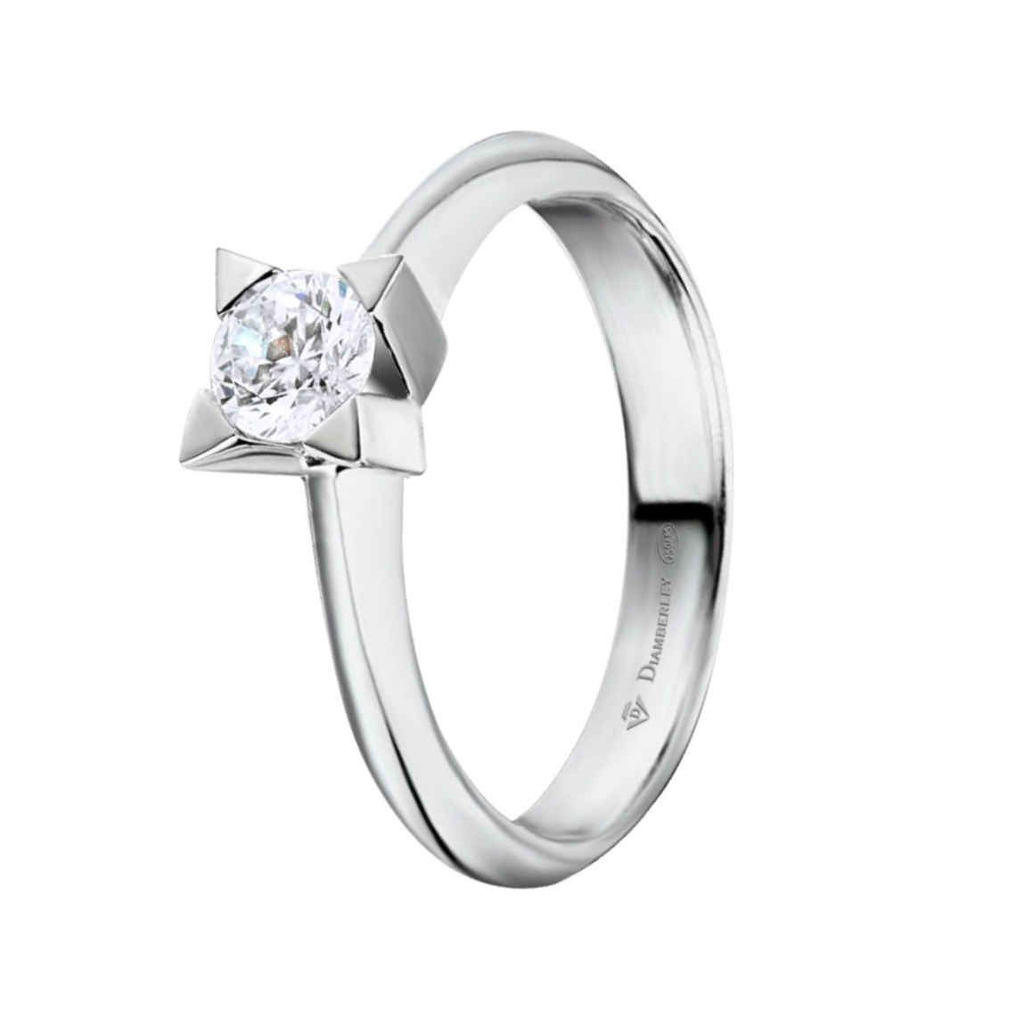 Anillo de compromiso Oro blanco 6