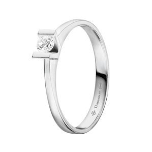 Anillo de compromiso Oro blanco