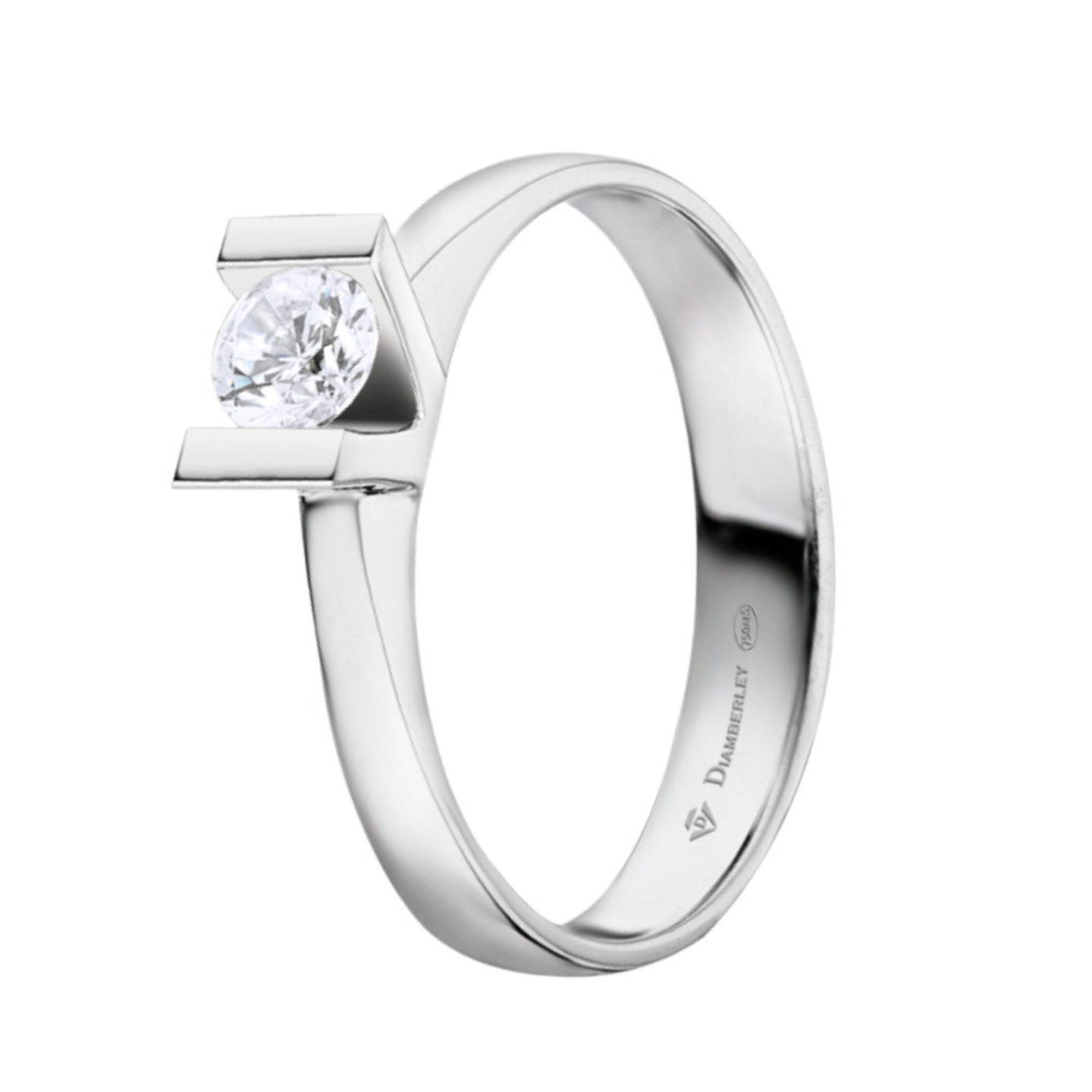 Anillo de compromiso Oro blanco 5