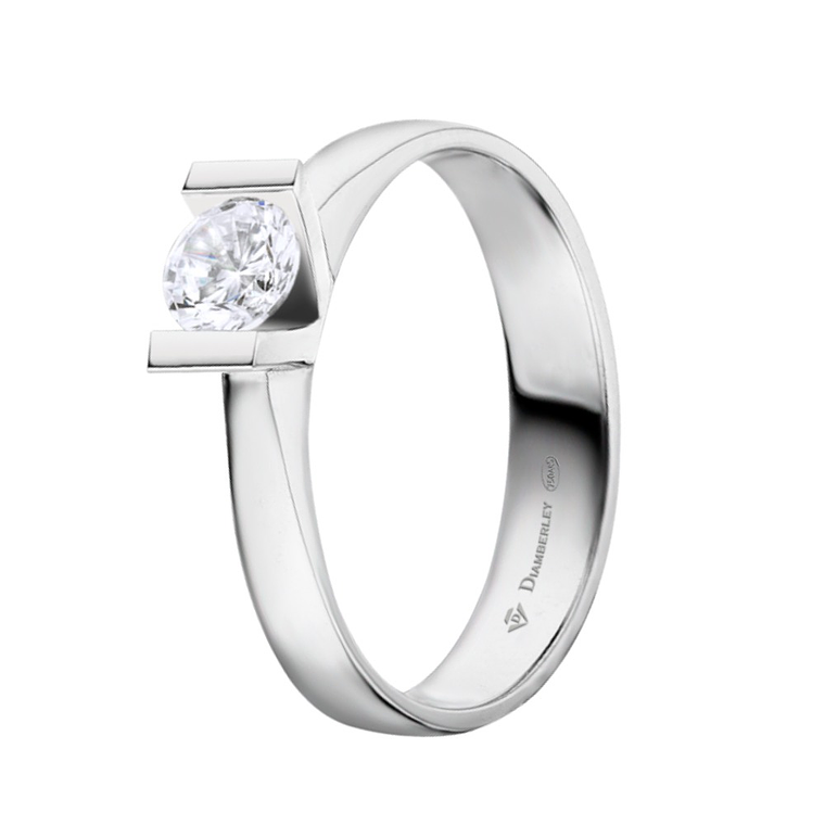 Anillo de compromiso Oro blanco 6