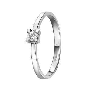 Anillo de compromiso Oro blanco