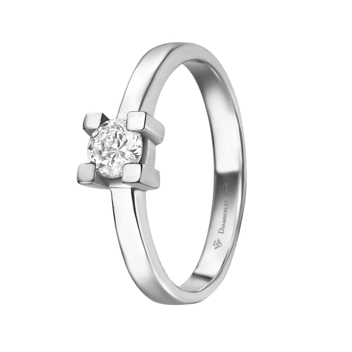 Anillo de compromiso Oro blanco 5