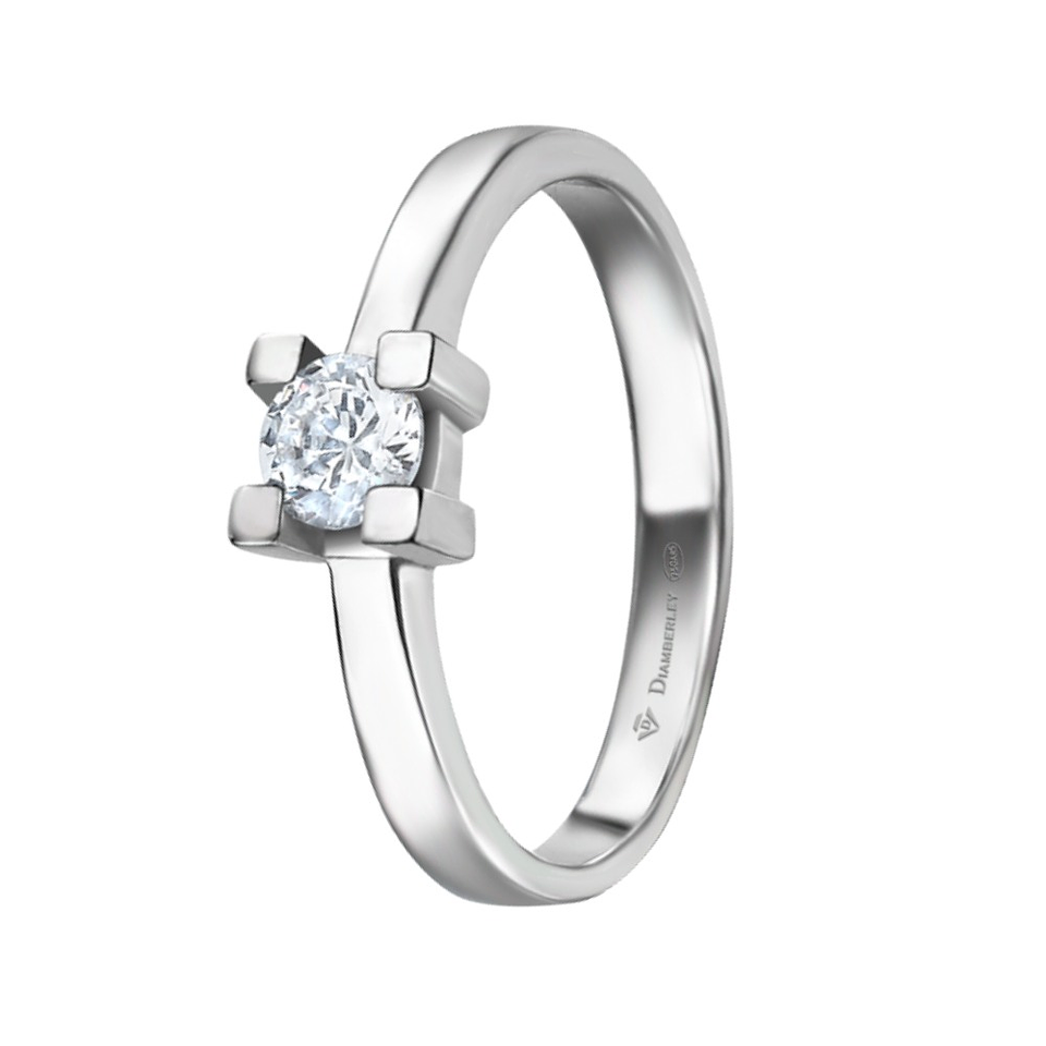 Anillo de compromiso Oro blanco 5