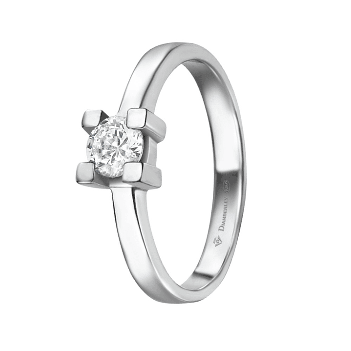 Anillo de compromiso Oro blanco 6